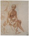 Raffael: Madonna im Gr�nen, Studie