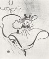 Toulouse-Lautrec, Henri de: Folge »Konzertcaf�«, Jane Avril