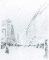 Macke, August: Stra�enbild aus Paris (II)