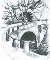 Macke, August: Br�cke �ber dem Bach