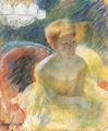Cassatt, Mary: Lydia, die Arme aufgest�tzt, in der Theaterloge