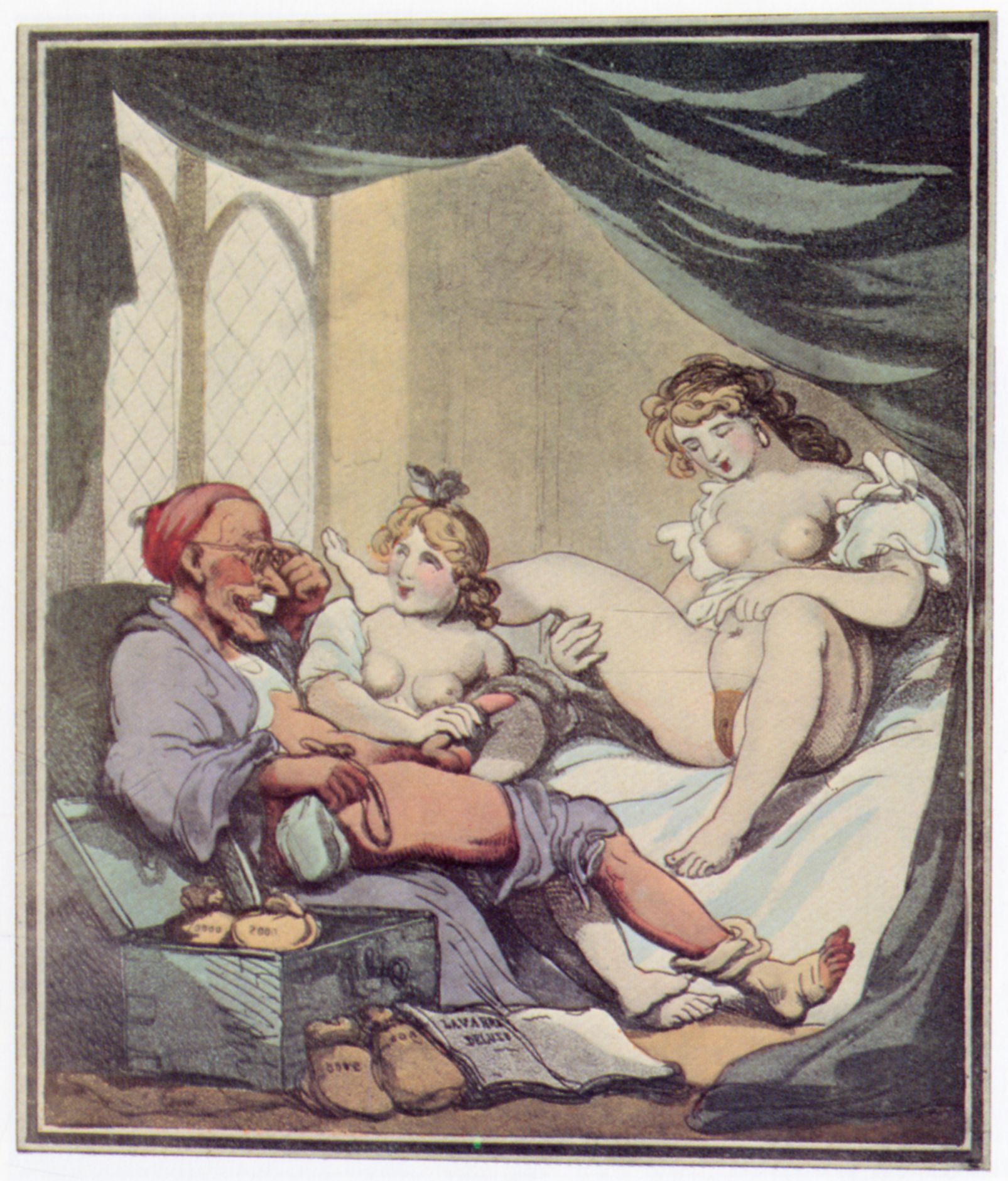 Rowlandson, Thomas: Der Geizhals 