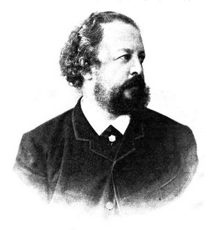 Paul Heyse (Fotografie von Joseph Albert, M�nchen)