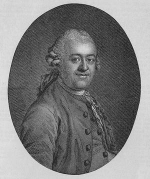 Salomon Gessner (Nach dem Gem�lde von U. Grass gestochen von J. F. Bause, 1771)