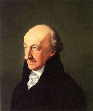 Christoph Martin Wieland (Gem�lde von Ferdinand Carl Christian Jagemann, 1805) 