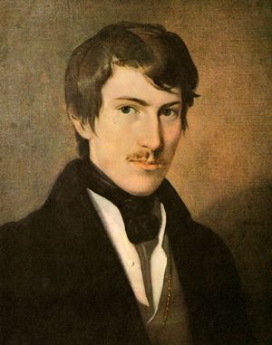 Nikolaus Lenau (Gem�lde von Friedrich Amerling)