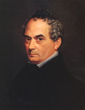 Clemens Brentano (Gem�lde von Emilie Linder, um 1835)