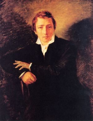 Heinrich Heine (Gem�lde von Moritz Oppenheim, 1831) 