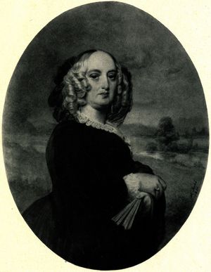 Fanny Lewald (Gem�lde von M. Stohl)
