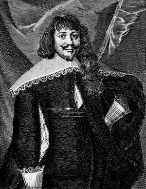 Martin Opitz (Kupferstich von Syfang, nach einem �lgem�lde von Strobel, Danzig)