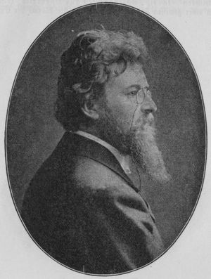 Ludwig Ganghofer (Nach einer Fotografie von Hofphotograph J. L�wy in Wien)