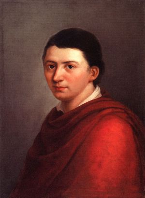 Friedrich Schlegel (Gem�lde von Franz Gareis, 1801)