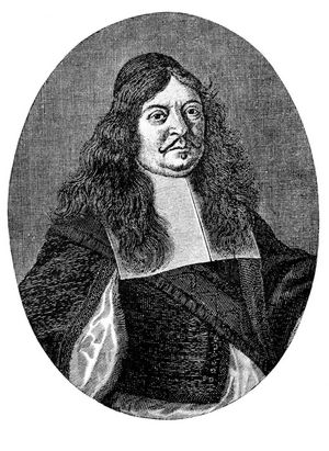 Christian Hoffmann von Hoffmannswaldau (Kupferstich von Philipp Kilian, nach einem Gem�lde von Georg Schulzes)
