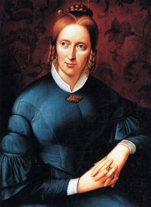 Annette von Droste-H�lshoff (Gem�lde von J. Sprick, 1838) 