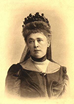 Bertha von Suttner (Photogravure, um 1900)