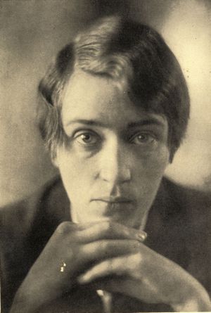 Maria Luise Weissmann (Fotografie von Mary Hausner in M�nchen, 1926)