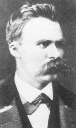 Friedrich Wilhelm Nietzsche in mittleren Jahren (Photographie aus dem Archiv f�r Kunst und Geschichte, Berlin )