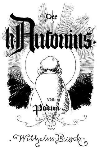 Der heilige Antonius von Padua.