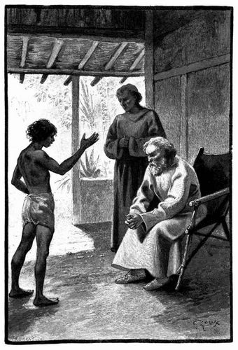 Der Mission�r hatte dem jungen Indianer... (S. 375.)