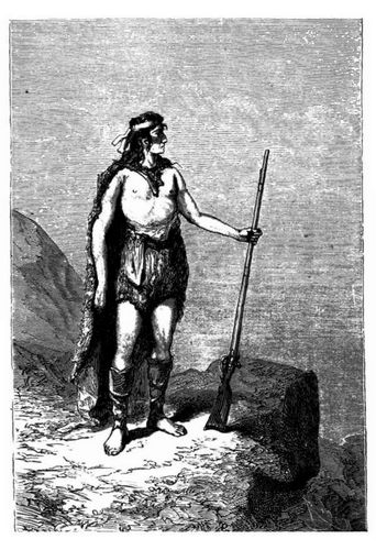 Der Patagonier Thalcave. (S. 118).