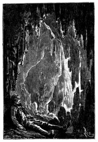 Mein Lager in einer Grotte. (S. 155.)