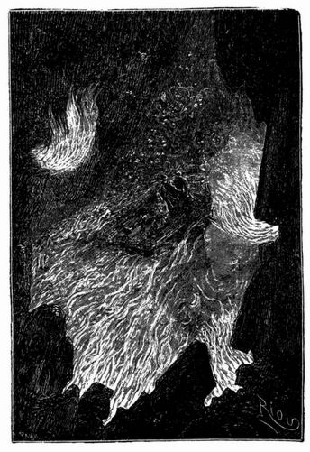 Das Flo� auf Lavafluthen. (S. 234.)