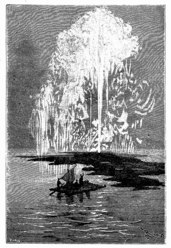 Ein Geyser. (S. 189.)