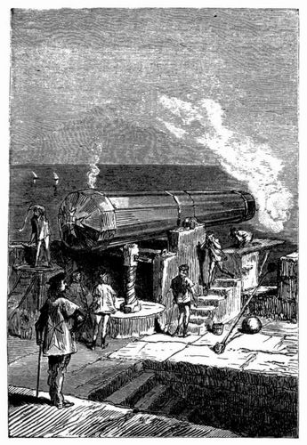 Die Kanone der Insel Malta. (S. 48.)
