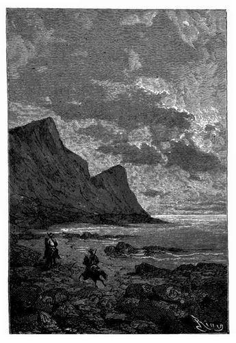 Glenarvan auf dem R�ckwege nach Eden. (S. 508.)