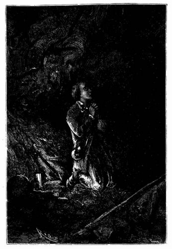 Verlassen im Irrgang des Labyrinth's. (S. 146.)