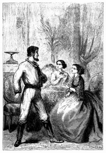 Die beiden Frauen mit dem Quartiermeister. (S. 679.)