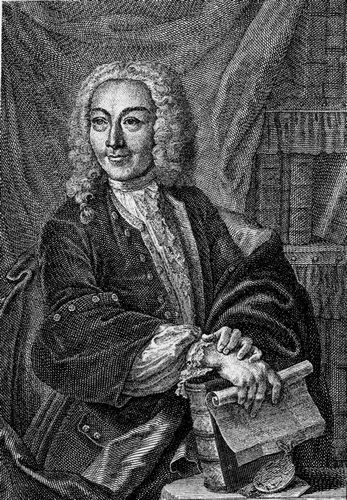 Karl Friedrich Drollinger (Stich von G. D. Heumann, nach einem Gem�lde von R. Huber)
