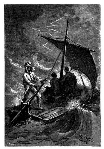 Ein Gewitter. (S. 193.)