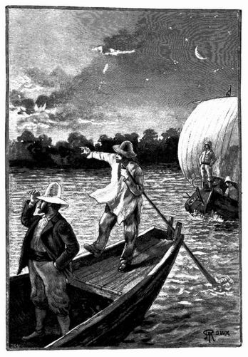  �Da oben ziehen Wolken aus dem S�den heraus.� (S. 190.)