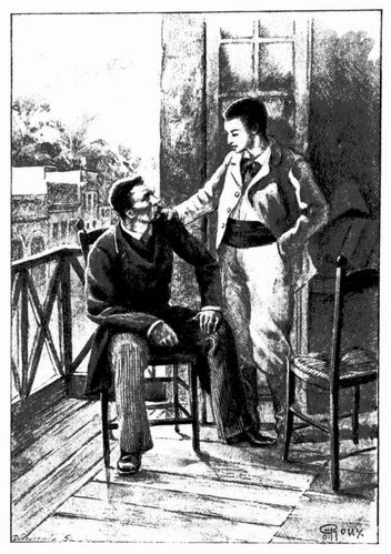 Der Sergeant Martial und Jean von Kermor.