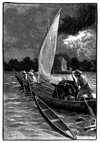  �Schlechtes Wetter,� sagte der Sergeant Martial. (S. 84.)