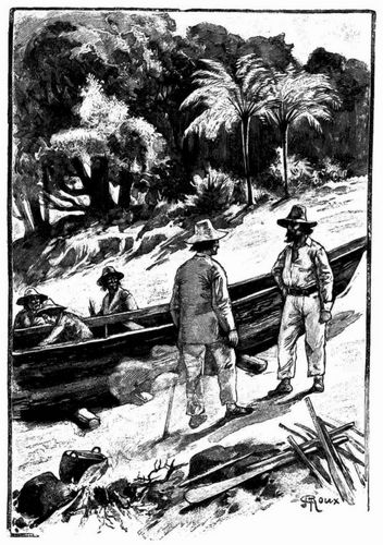 Valdez ging auf das Anerbieten ein. (S. 236.)