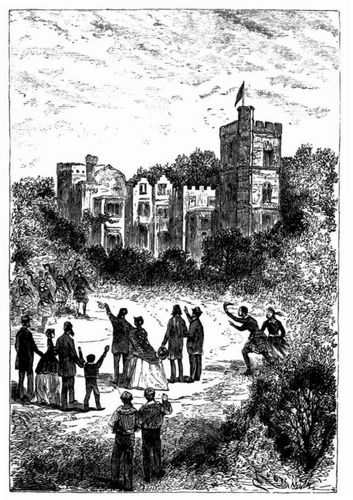 R�ckkehr nach Malcolm-Castle. (S. 716.)