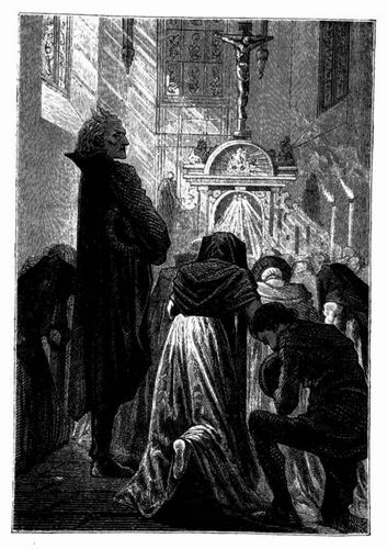 Der stolze Mann blieb unbeweglich stehen. (S. 121.)