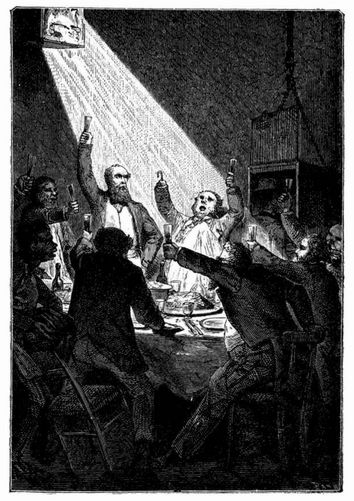 Festessen in der Columbiade. (S. 111.)