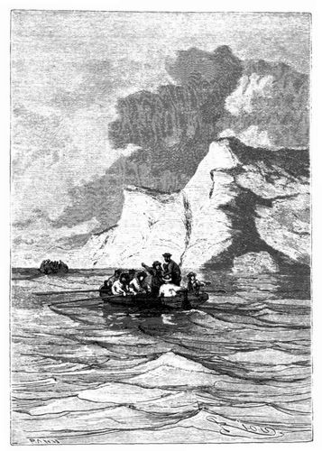 Die Boote gehen an's Land. (S. 307.)