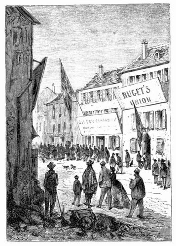 Eine Stadt im Goldlande. (S. 394.)