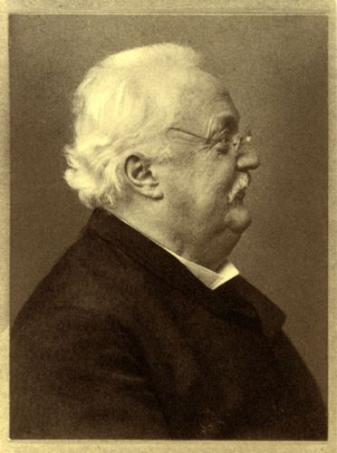 Conrad Ferdinand Meyer (Fotografie von C. Ruf in Z�rich, nicht datiert)