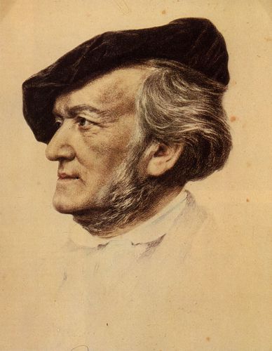 Richard Wagner (nach dem �lbild von Franz von Lenbach)