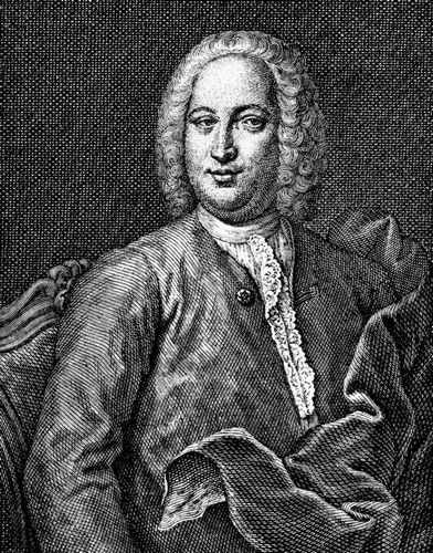 Friedrich von Hagedorn (Kupferstich von J. Canale, nach einem Gem�lde B. Denner, 1744)