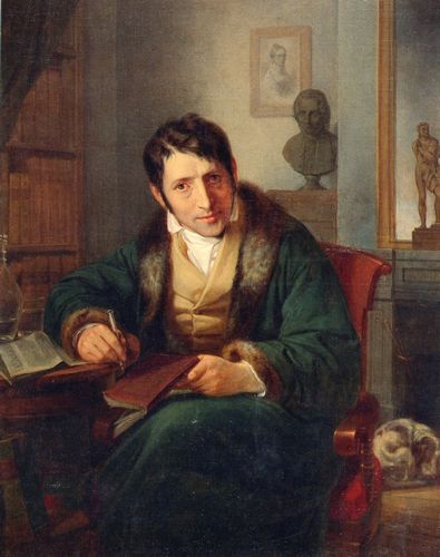 Ludwig B�rne (Gem�lde von Moritz Oppenheim, 1827)