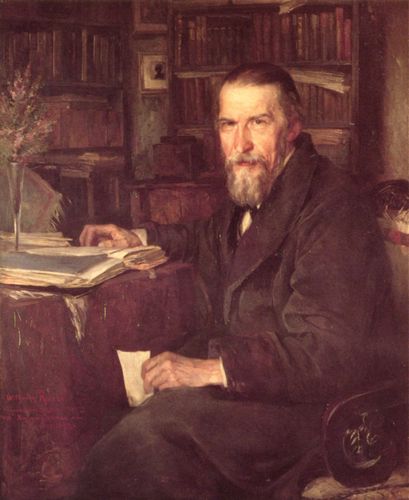 Wilhelm Raabe (Gem�lde von Hanns Fechner, 1893)