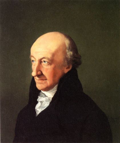 Christoph Martin Wieland (Gem�lde von Ferdinand Carl Christian Jagemann, 1805) 