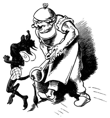 Schmied und Teufel