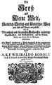 Kobolt, Willibald/Werk/Die Gro�- und Kleine Welt